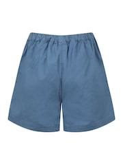 Weird Fish Blue Jardin Cotton Twill Shorts - Image 5 of 5