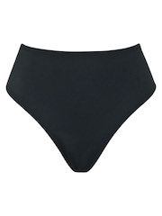 Pour Moi Black High Leg Space Bikini Bottoms - Image 4 of 5