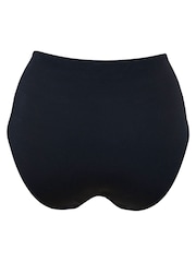 Pour Moi Black High Leg Space Bikini Bottoms - Image 5 of 5