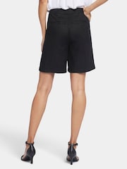 NYDJ Natural Relaxed Stretch Linen Shorts - Image 4 of 7