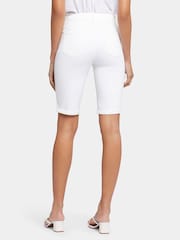 NYDJ Briella Denim White Shorts - Image 4 of 6
