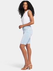 NYDJ Briella Denim White Shorts - Image 5 of 6