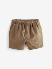Tan/Blue/Lemon Pull On Shorts 3 Pack (3mths-7yrs) - Image 5 of 6