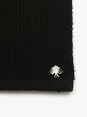Kate Spade Black New York Spade Knit Scarf - Image 4 of 4