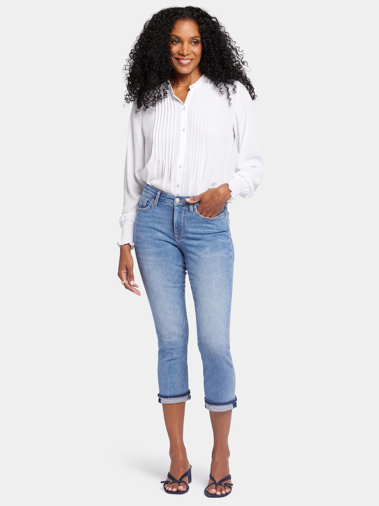 NYDJ Chloe Capri Cropped Jeans - Image 1 of 6 NYDJ Chloe Capri Cropped Jeans - Image 1 of 6