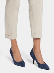 NYDJ Margot Girlfriend White Jeans - Image 6 of 7