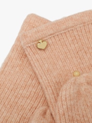 Kate Spade Orange New York Spade Knit Pop Top Mitten Set - Image 4 of 4