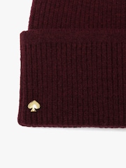 Kate Spade Red New York Spade Beanie - Image 4 of 4