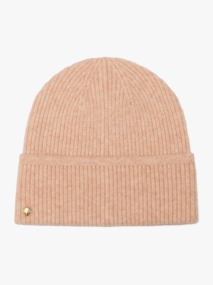 Kate Spade Orange New York Spade Beanie - Image 1 of 4 Kate Spade Orange New York Spade Beanie - Image 1 of 4
