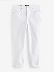 NYDJ Margot Girlfriend White Jeans - Image 7 of 7