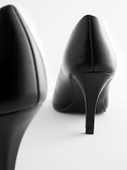 Black Extra Wide Fit Forever Comfort® Closed Toe Heel Court Shoes - Image 5 of 5