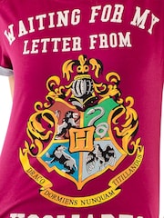 Character Red/Grey Harry Potter Ladies 100% Cotton Pyjamas - Image 2 of 2