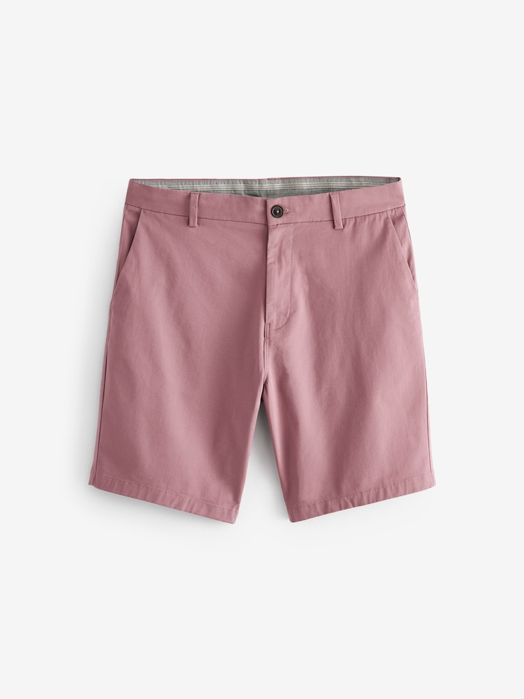 Roze - Straight fit - Chinoshort met stretch - Image 5 of 8
