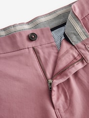 Pink Straight Fit Stretch Chinos Shorts - Image 6 of 8