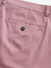Pink Straight Fit Stretch Chinos Shorts - Image 7 of 8