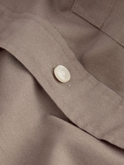 Stone Natural Slim Fit Long Sleeve Oxford Shirt - Image 7 of 7