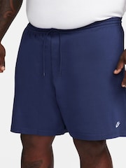 Nike Blue Club Knit 100% Cotton Shorts - Image 3 of 5