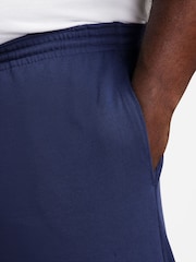 Nike Blue Club Knit 100% Cotton Shorts - Image 4 of 5