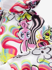 Ecru Graffiti Zip Through Hoodie (3-16yrs) - Image 7 of 7