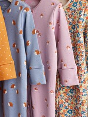 Multi Baby Sleepsuits 5 Pack (0mths-2yrs) - Image 3 of 9