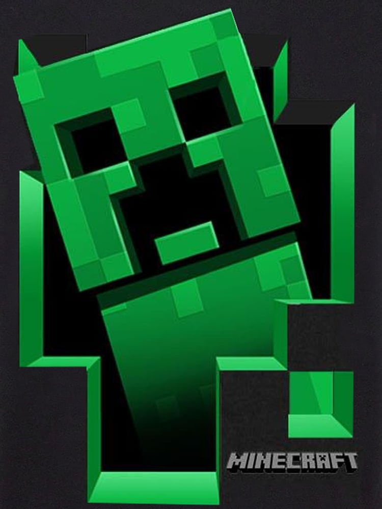 Vanilla Underground Black 100% Cotton Minecraft Gaming T-Shirt - Image 3 of 3