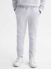Reiss Ice Blue Ali Senior Garment Dye Jersey Joggers - Image 1 of 6
