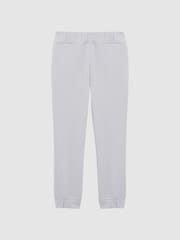 Reiss Ice Blue Ali Senior Garment Dye Jersey Joggers - Image 2 of 6