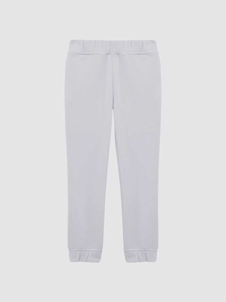 Reiss Ice Blue Ali Senior Garment Dye Jersey Joggers - Image 2 of 6