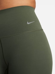 Nike Green Premium Zenvy GentleSupport High Waisted Full Length Leggings - Image 6 of 8