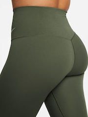 Nike Green Premium Zenvy GentleSupport High Waisted Full Length Leggings - Image 7 of 8