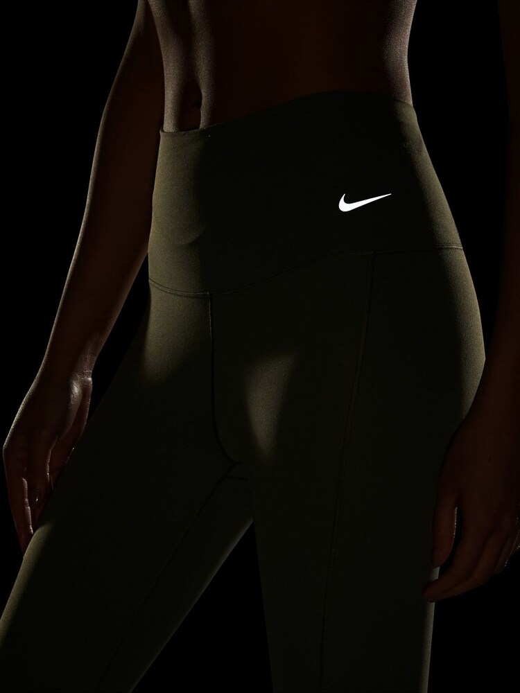 Nike Green Premium Zenvy GentleSupport High Waisted Full Length Leggings - Image 9 of 9