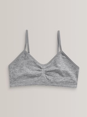 Grey/White 2 Pack Seam Free Crop Tops (7-16yrs) - Image 2 of 5