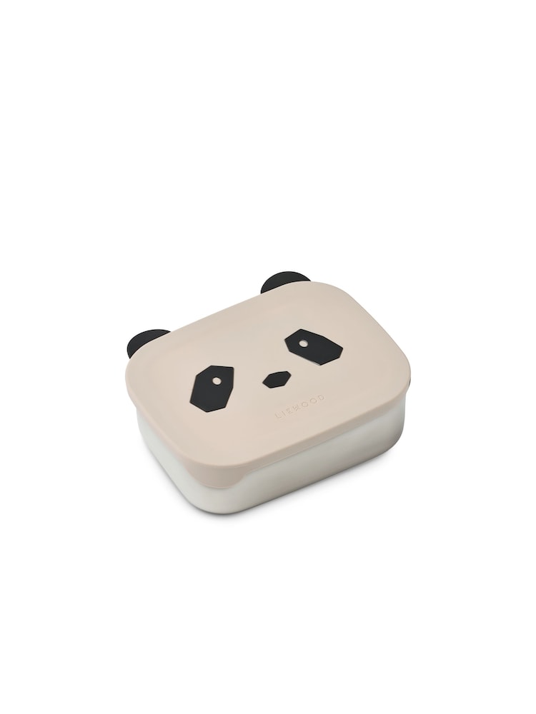 Liewood Cream Arthur Panda Lunchbox - Image 1 of 2 Liewood Cream Arthur Panda Lunchbox - Image 1 of 2