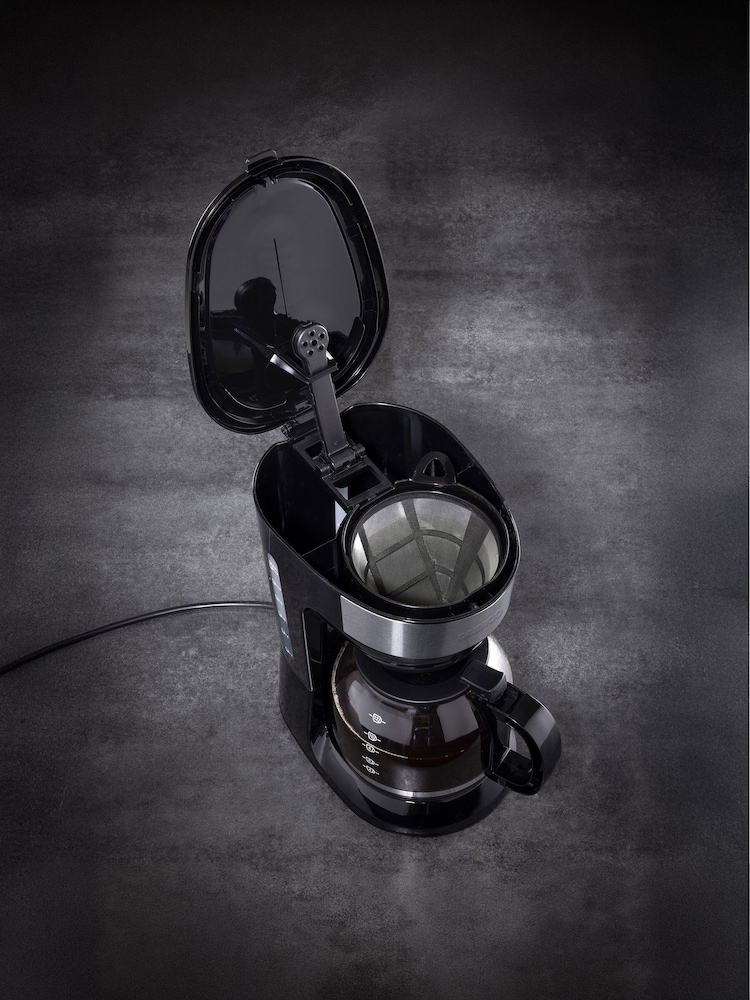Daewoo Black 1.5L Drip Coffee Maker - Image 1 of 4 Daewoo Black 1.5L Drip Coffee Maker - Image 1 of 4