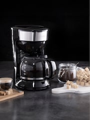 Daewoo Black 1.5L Drip Coffee Maker - Image 3 of 4