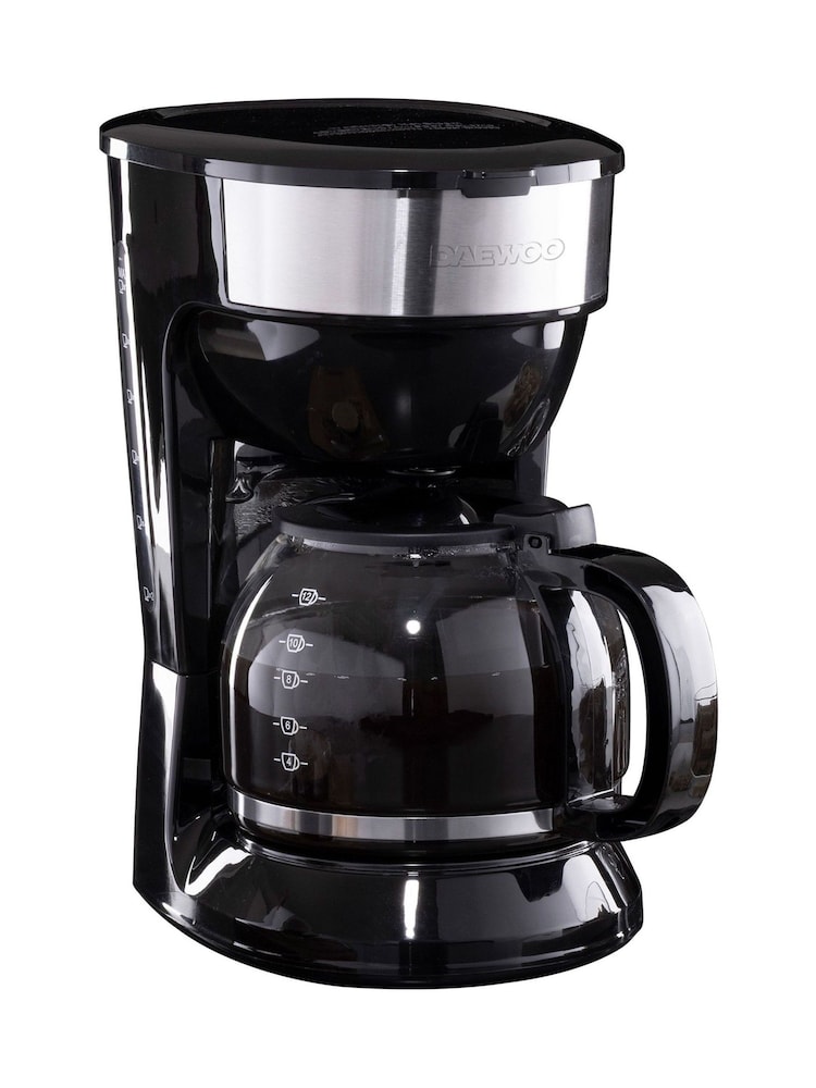 Daewoo Black 1.5L Drip Coffee Maker - Image 4 of 4 Daewoo Black 1.5L Drip Coffee Maker - Image 4 of 4