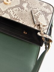 Green Embossed Logo Cross-Body Bag - Image 11 of 11
