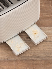 Daewoo Cream Cascade 4 Slice Toaster - Image 4 of 4