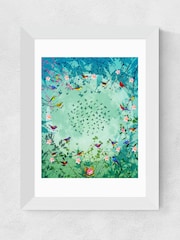 White Moon Garden by Fiona Watson Framed Print - Image 4 of 4
