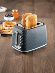 Daewoo Blue Cascade 2 Slice Toaster - Image 2 of 4