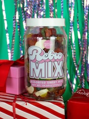 Treat Kitchen Retro Mix Glass Sweets Jar - Image 2 of 2