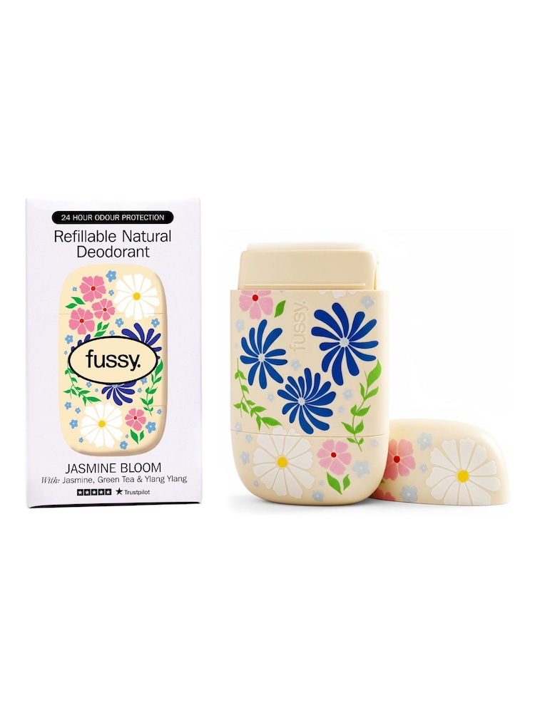FUSSY Refillable Jasmine Bloom Natural Deodorant 40g - Image 2 of 5 FUSSY Refillable Jasmine Bloom Natural Deodorant 40g - Image 2 of 5