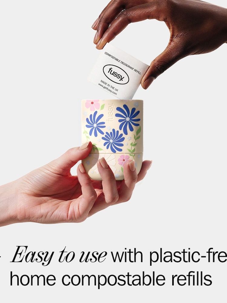 FUSSY Refillable Jasmine Bloom Natural Deodorant 40g - Image 5 of 5 FUSSY Refillable Jasmine Bloom Natural Deodorant 40g - Image 5 of 5