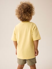 Yellow Appliqué Transport Short Sleeve T-Shirt (3mths-7yrs) - Image 3 of 7