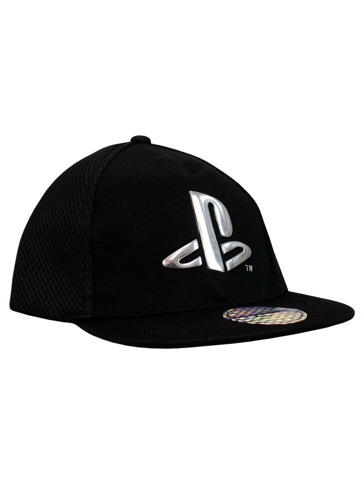 Character Black PlayStation Cap - Image 1 of 4 Character Black PlayStation Cap - Image 1 of 4