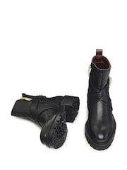 Radley London Buckleberry Lane Chunky Buckle Boots - Image 3 of 3