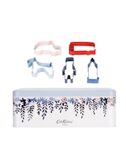 Cath Kidston London Biscuit Tin and Cookie Cutters - Image 2 of 4