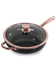 Tower Black Black And Rose Gold 28cm Multi Pan - Image 1 of 4
