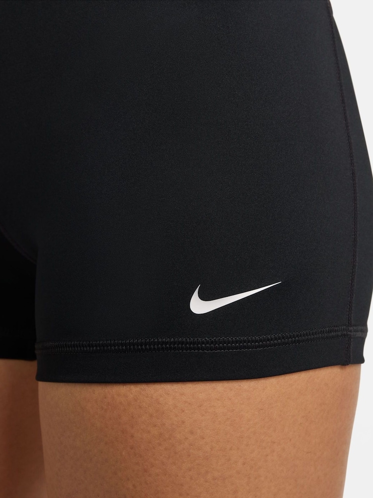 Nike Black/Purple Pro 3" Shorts - Image 6 of 6