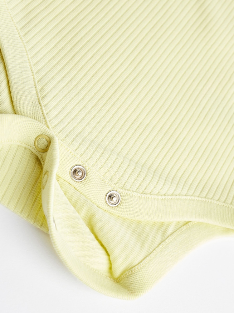 Bright Baby Rib Vests 5 Pack - Image 11 of 12